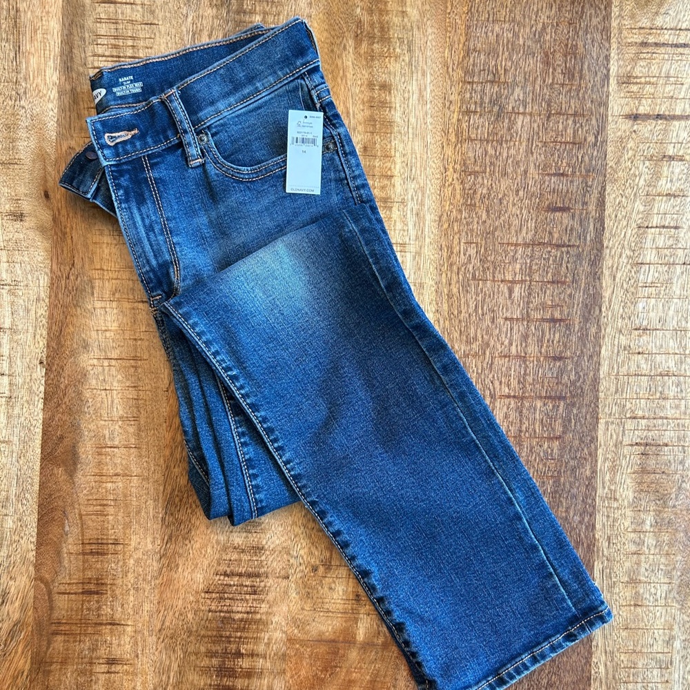 Old navy jeans. Boys. NWT. 14.